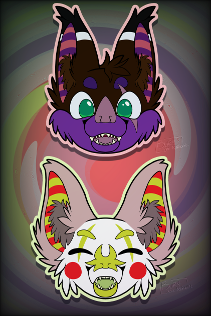 Bat Headshots - ibisPaint