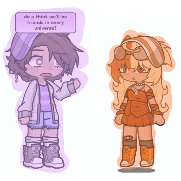 Friends in every universe