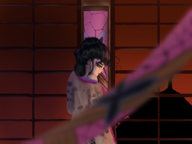 shadow (demon slayer fanart)