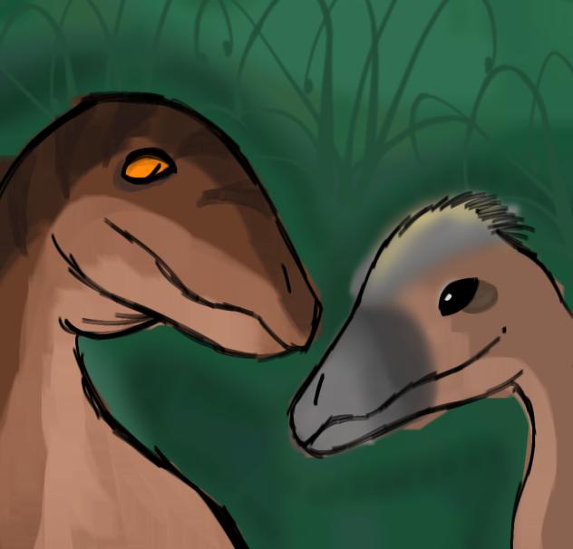 raptor and Deinonychus