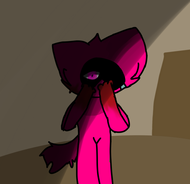 Slime hound in the backrooms
