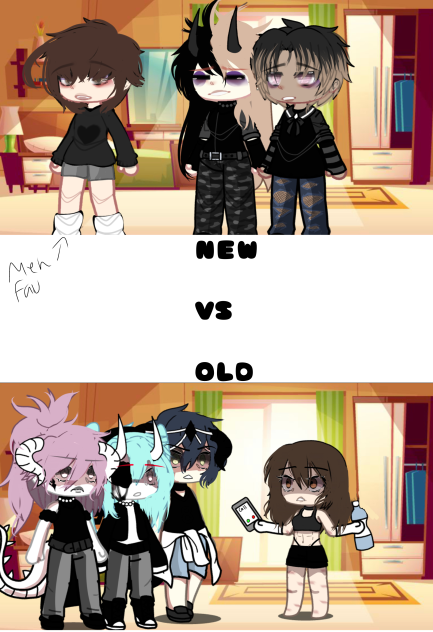 Old Vs New - ibisPaint