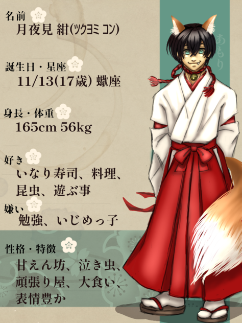 ocプロフィール（紺）