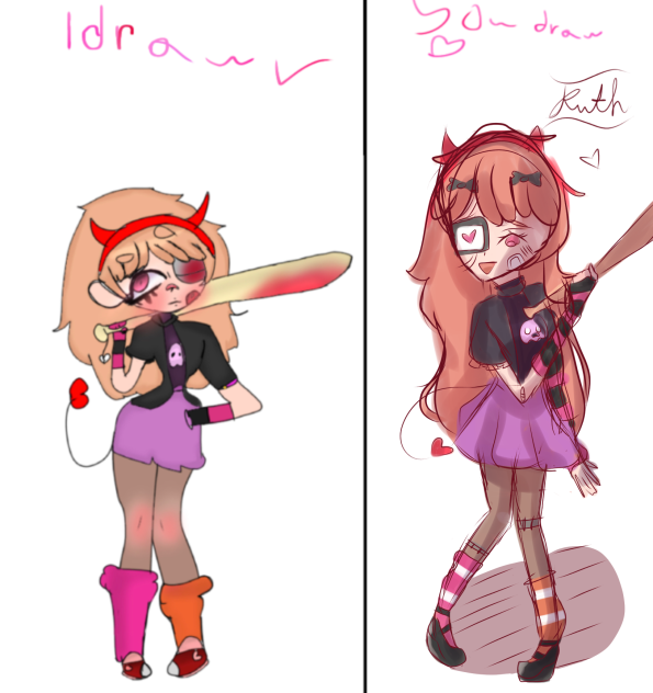 I draw, you draw thing