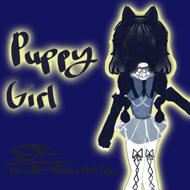 🤍Puppy girl outfit🖤