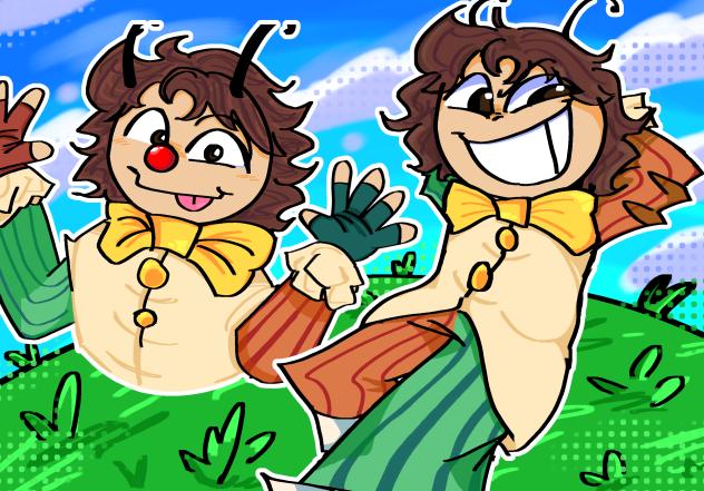 more fanart for a silly jester type lad