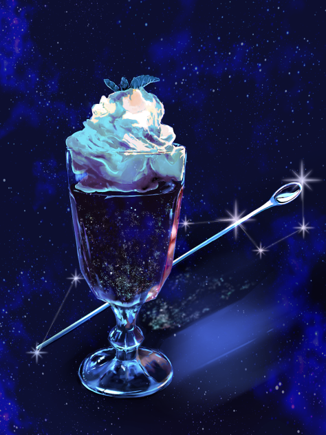 Starry Coffee Jelly