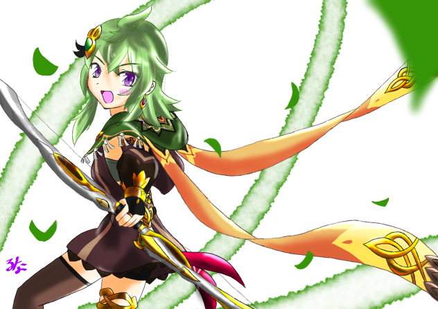 【原神】コレイ　戦闘中！