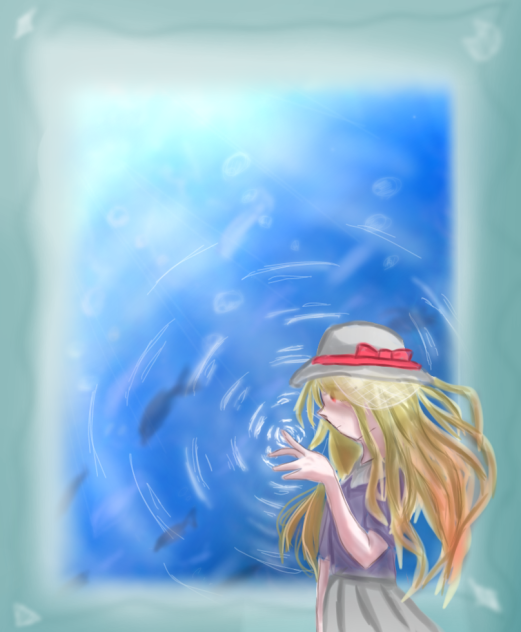 友達の過去絵リメイク