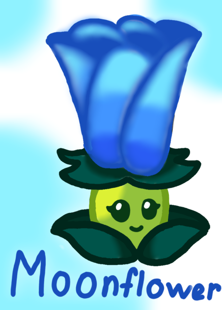 Plants vs zombies 2 Moonflower