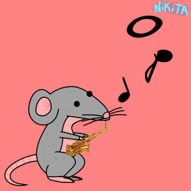 Saxophone Rat