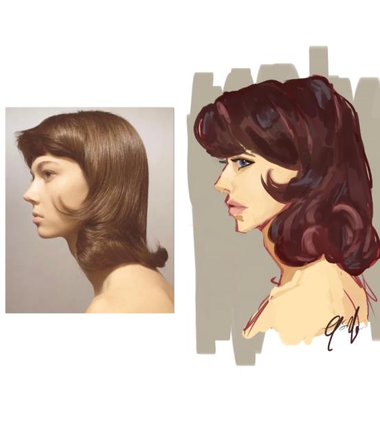 Daily Portrait practice #1