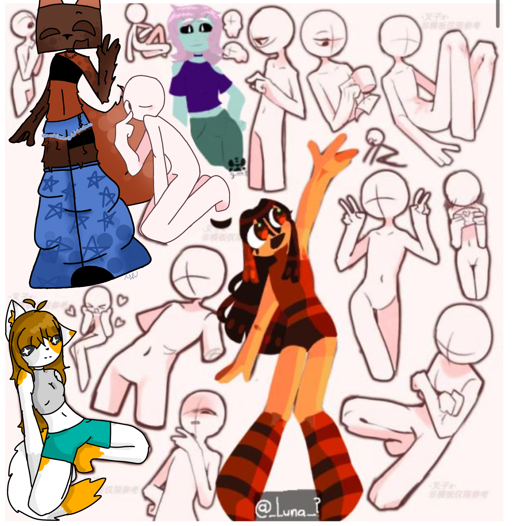 new oc collab - ibisPaint