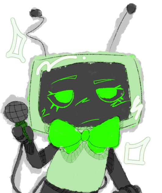 drawing of Vee in my old style!!^^