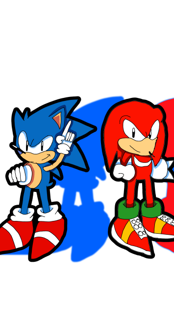 Sonic and knuckles