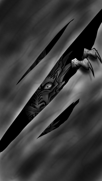 どこかの隙間の龍