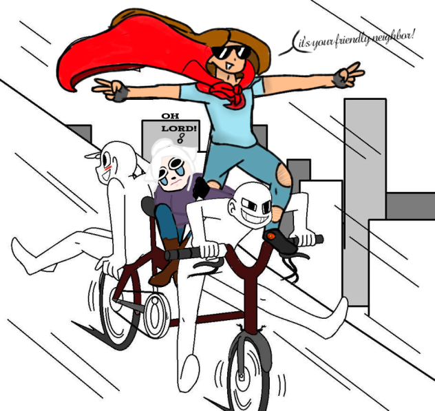 Biking collab