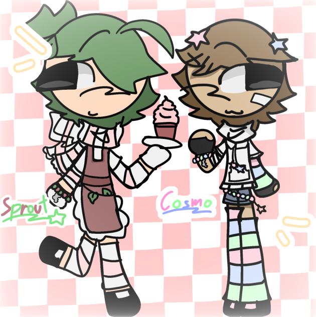 Sprout and cosmo human Ver!!