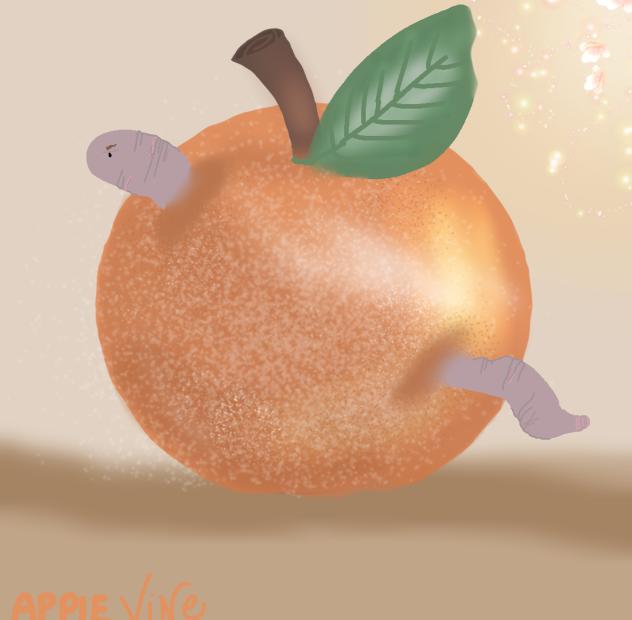 Orange sparkle] - ibisPaint