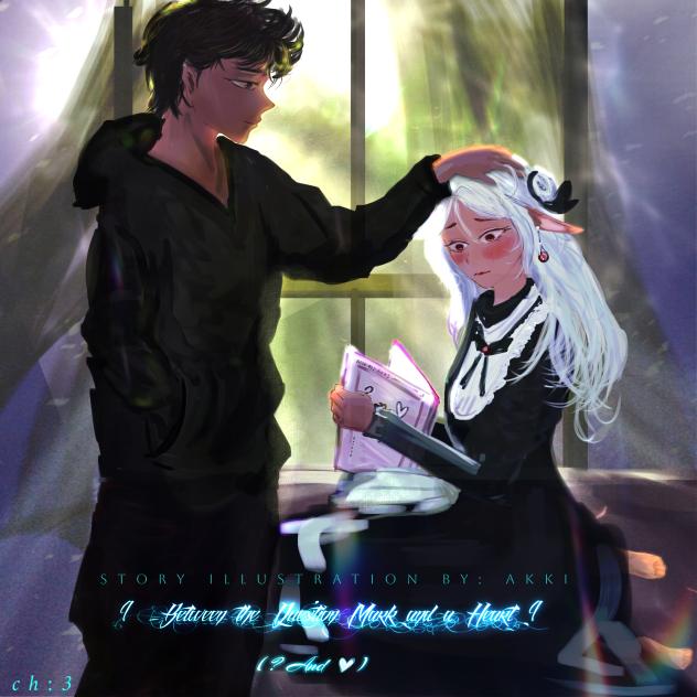 A Warm Correction- ( question mark n 🖤)