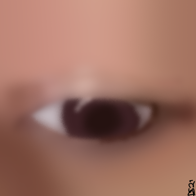 tracing my own eye (SpeedPaint)