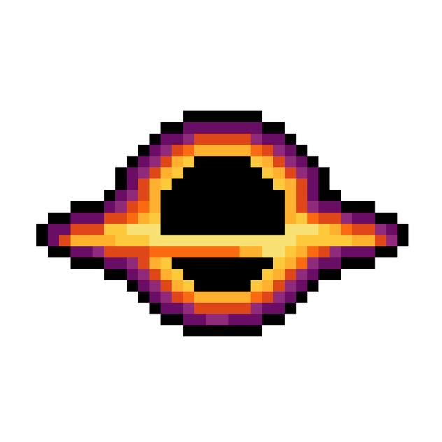 Black hole (pixel)