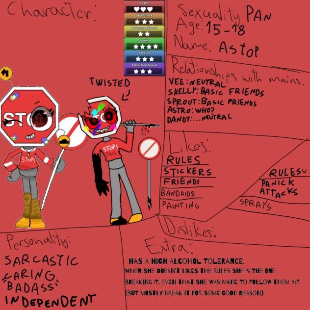 oc for dandy’s world comic