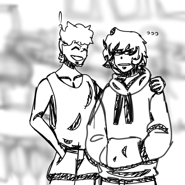 friends at a starbucks