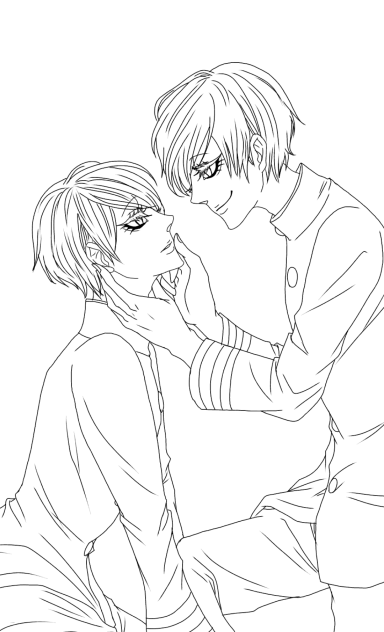 【線画】耽美