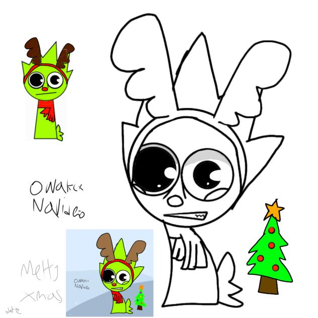 Draw OWAKCX ,Merry Christmas - ibisPaint