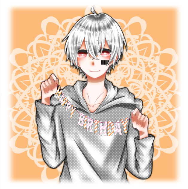 まふまふさん誕生日イラスト2019