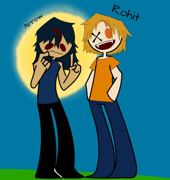 Arrow and Rohit (new OC’s)