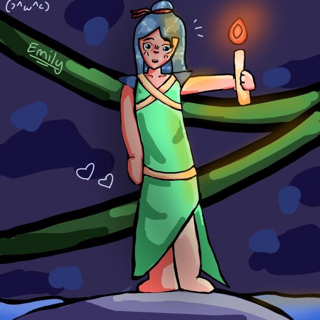 Fantasy with my oc (Emily)