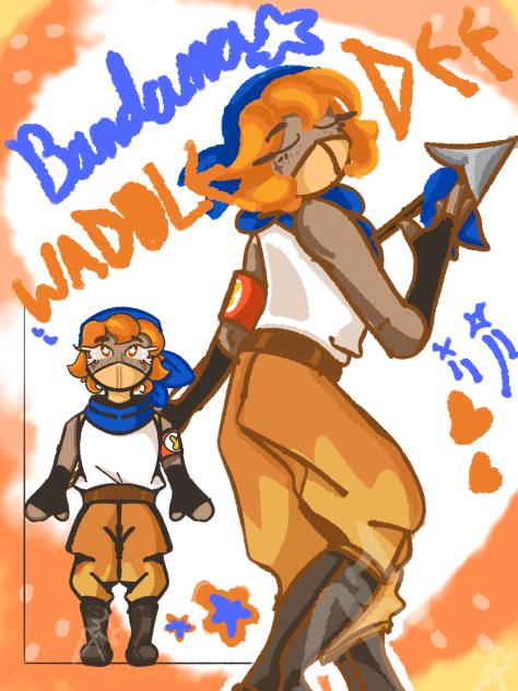Bandana Waddle Dee 💫🧡