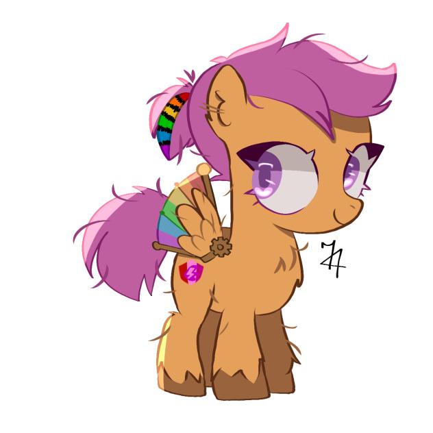 Scootaloo [Redesign]