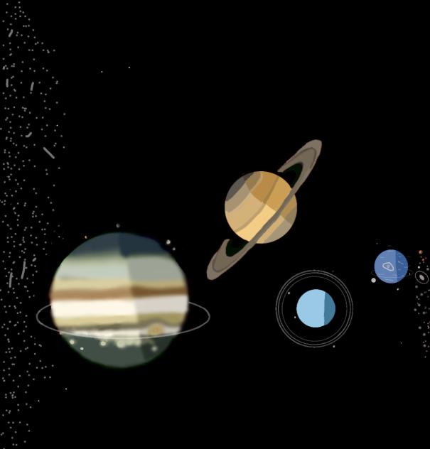 Outnet Planet outer planets - ibisPaint