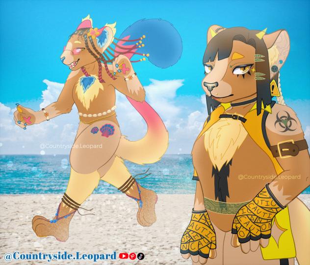 ★ New sibling ocs! ⛱️🌊