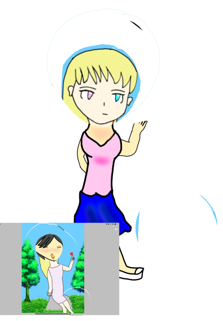 Lol,collided 2 arts together!