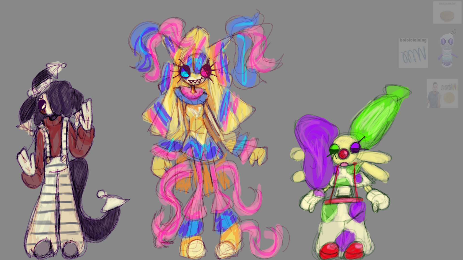 CIRCUS TRIO 🎪 - ibisPaint