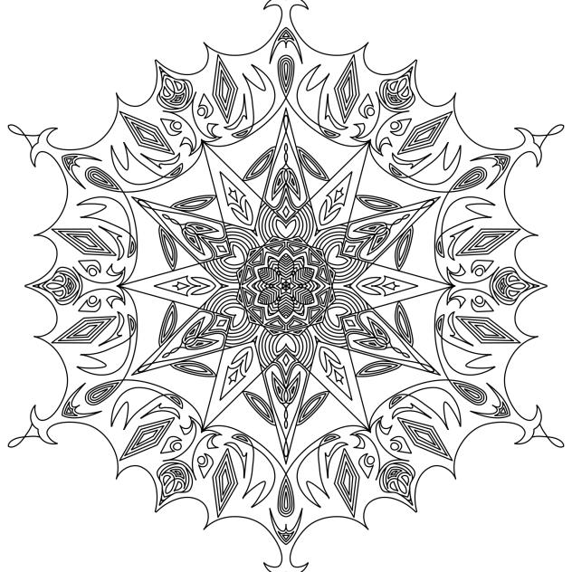 根気塗り絵