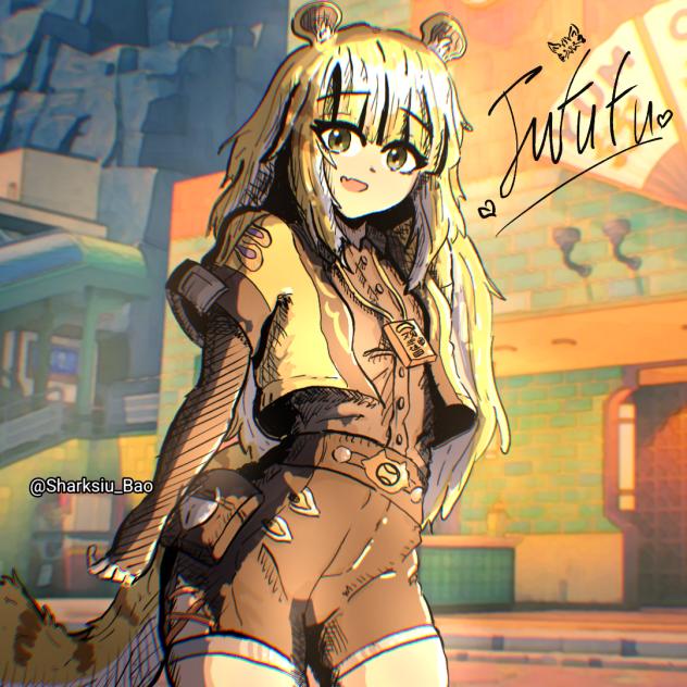 ''Fufu's here!'' Ju Fufu (ZZZ)
