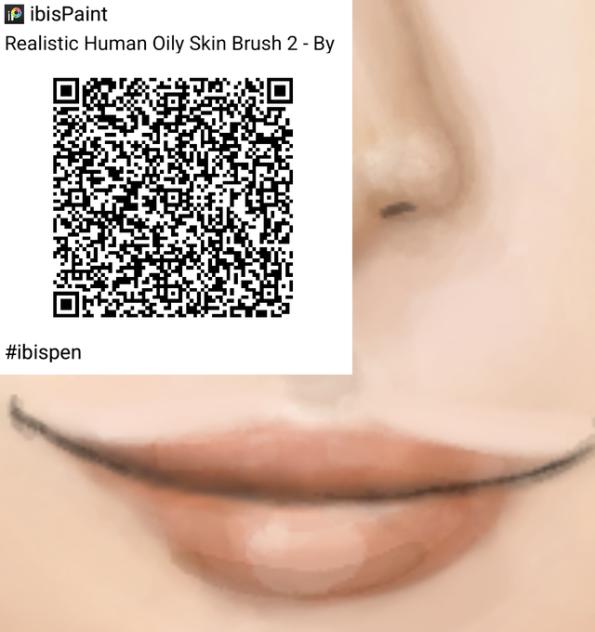 Realistic Human Oily Skin Brush 2