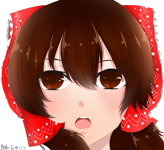 霊夢を描いてみた!!!