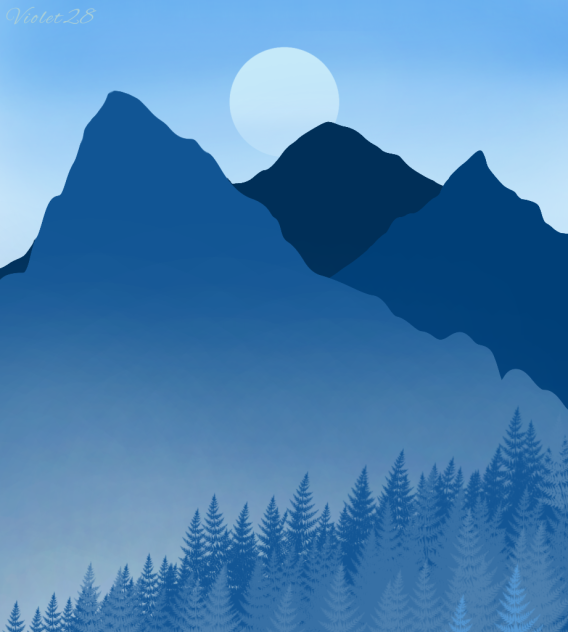 blue