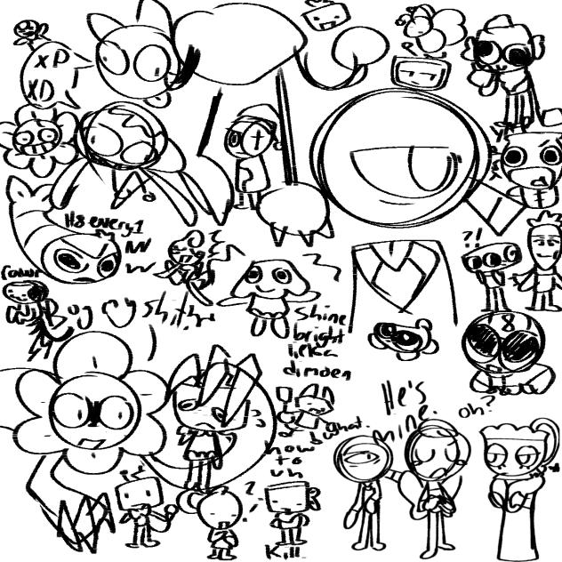 Dandy's world doodles‼️