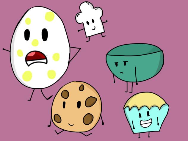 Fan made BFDI characters