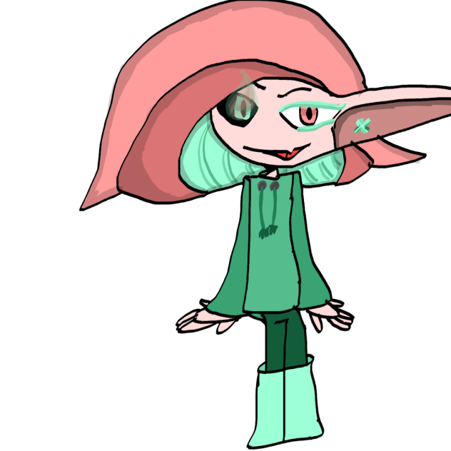 Magic elf girl