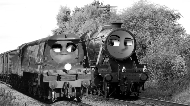 “Have you seen a blue saddle tank”