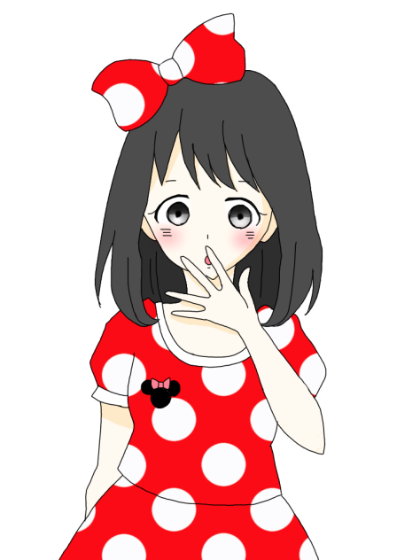 ミニーちゃん擬人化 - ibisPaint