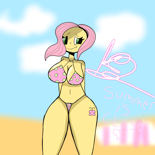 Bikini bay Fluttershy